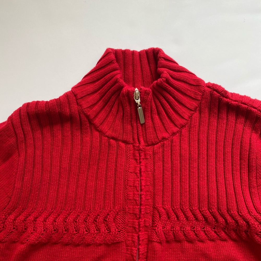 Zip up sweater M